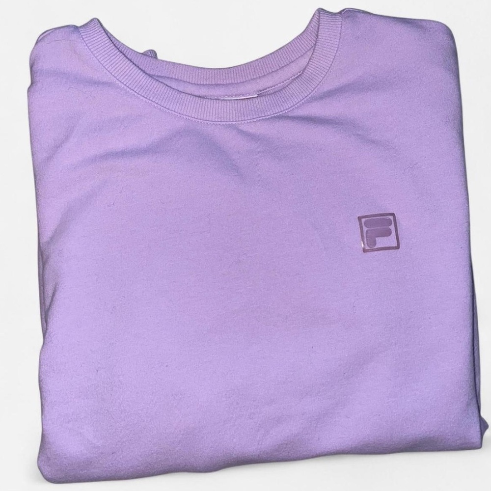 Lilac Fila Crewneck